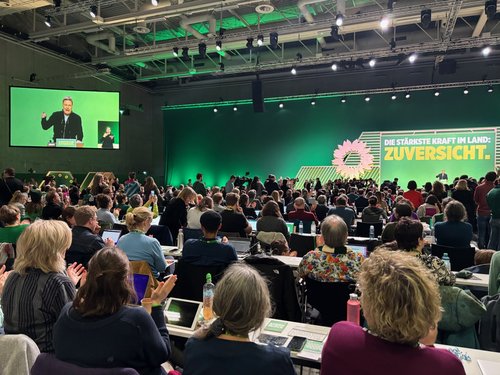 Blick in den Saal auf der Bundesdelegiertenkonferenz